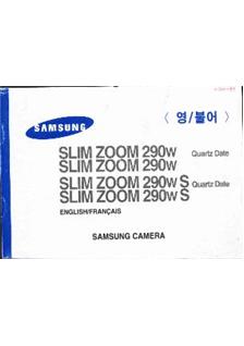 Samsung AF 290 w manual. Camera Instructions.